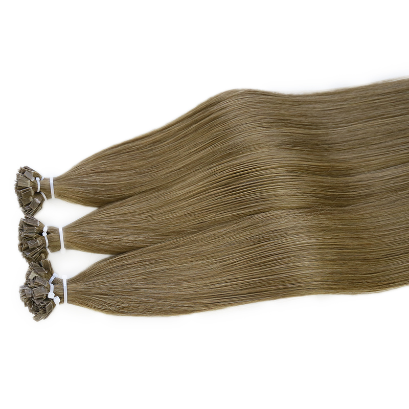 Wholesale Flat Tip Hair Extension Remy Virgin Double Drawn Flat Tip Hair Extension Human Hair